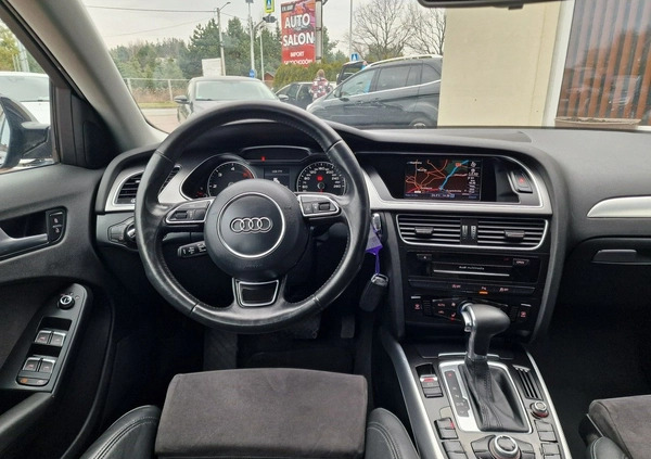 Audi A4 cena 46900 przebieg: 206000, rok produkcji 2013 z Pobiedziska małe 596